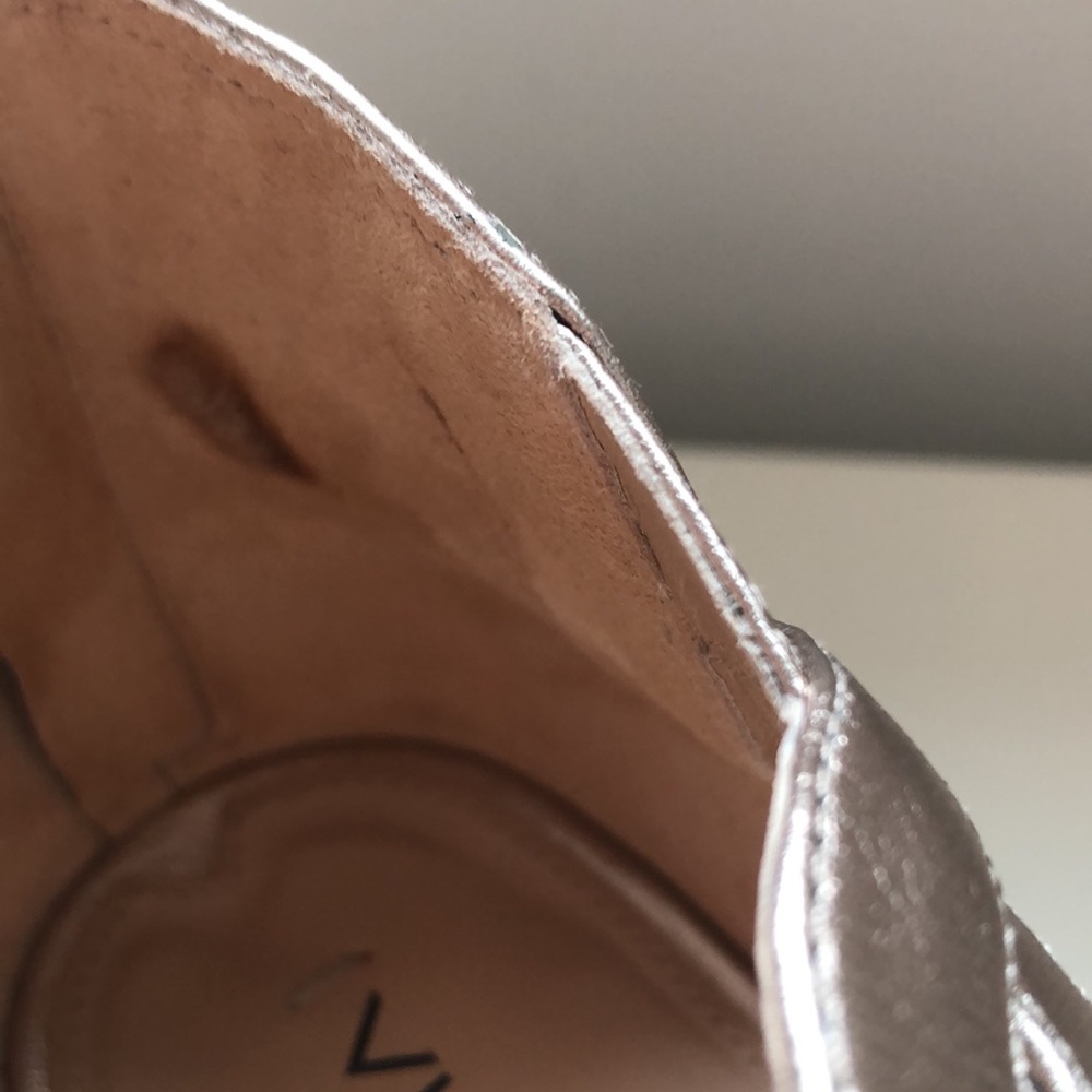 Via Spiga Rose Gold Sandals - Picture 3 of 6